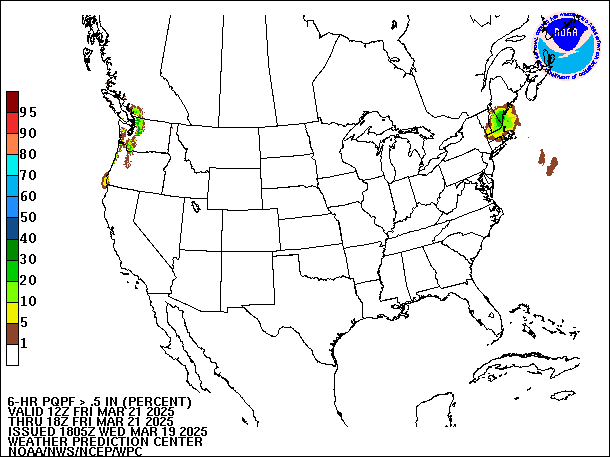 6-Hour PQPF valid 18Z March 21, 2025