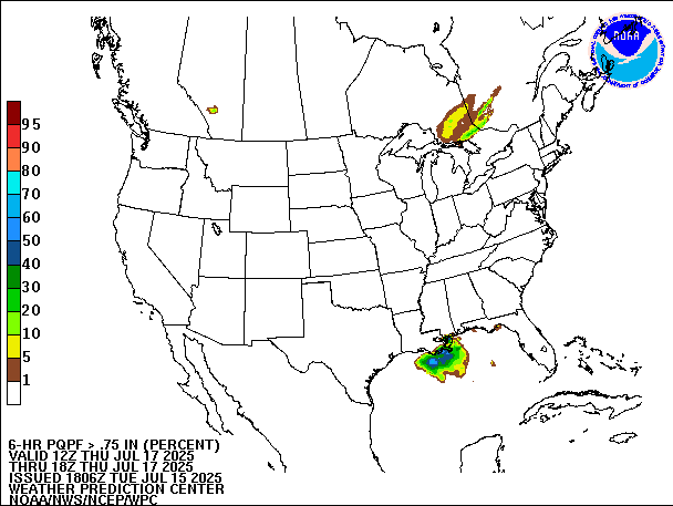 6-Hour PQPF valid 18Z July 17, 2025
