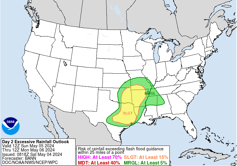 excessive rainfall outlook