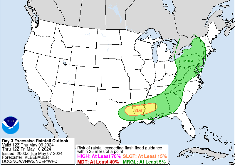 excessive rainfall outlook