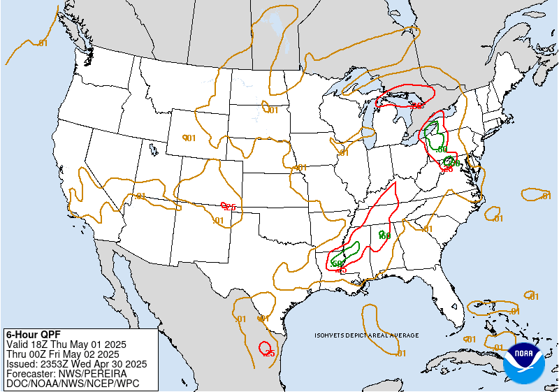 QPF: 24-30 Hrs