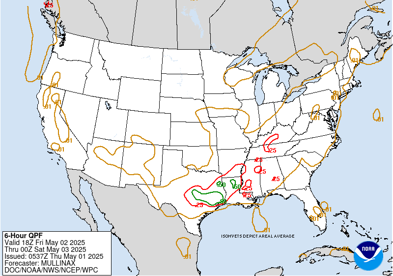 WPC 36-42 Hours QPF