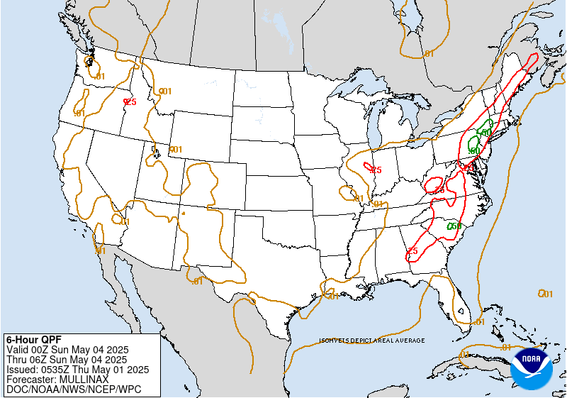 WPC 66-72 Hours QPF