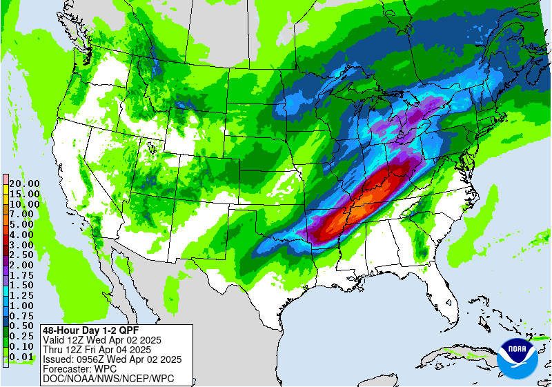 Weather Prediction Center Wpc Home Page