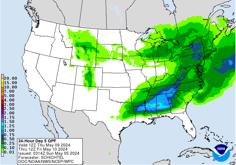 WPC Day 5 QPF