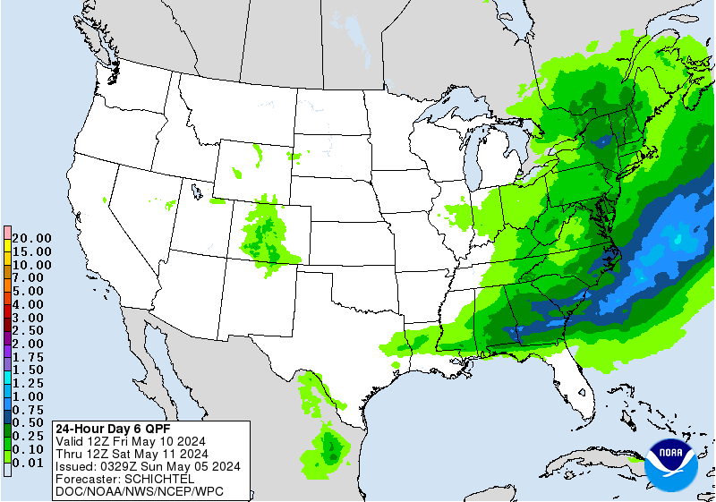 WPC Day 6 QPF