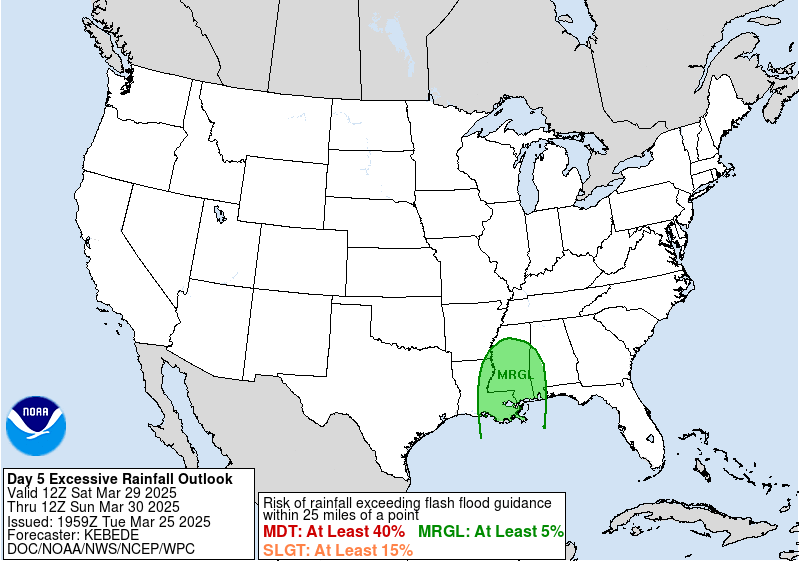 precipitation forecast