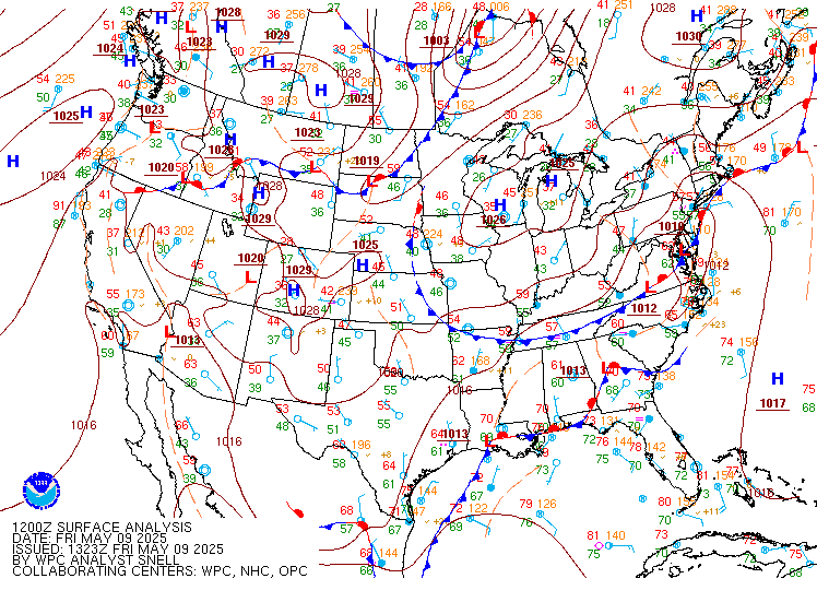 National Weather Map