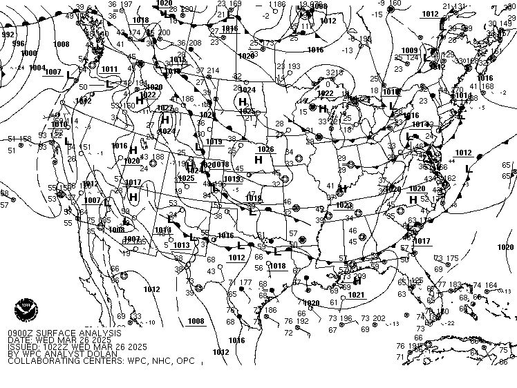 Archived Surface Pressure Charts