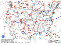 Continental U.S. Surface Analysis