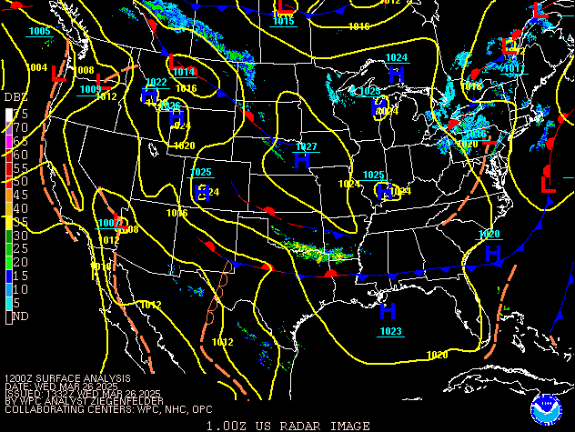 Archived Surface Pressure Charts