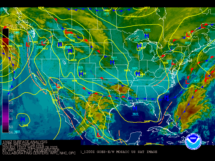 USA Weather Observations Ussatsfc