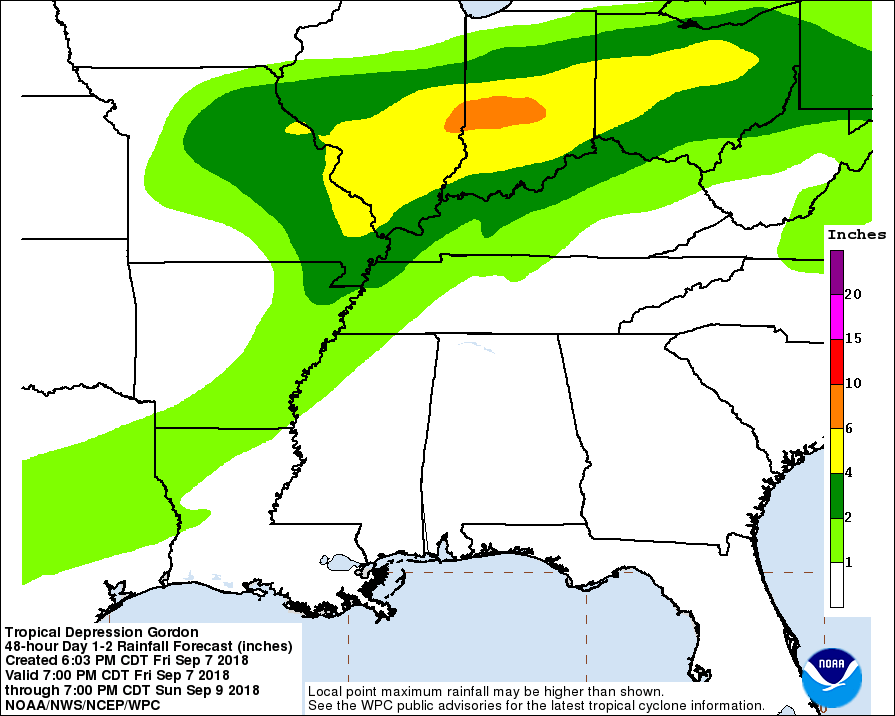 Storm QPF