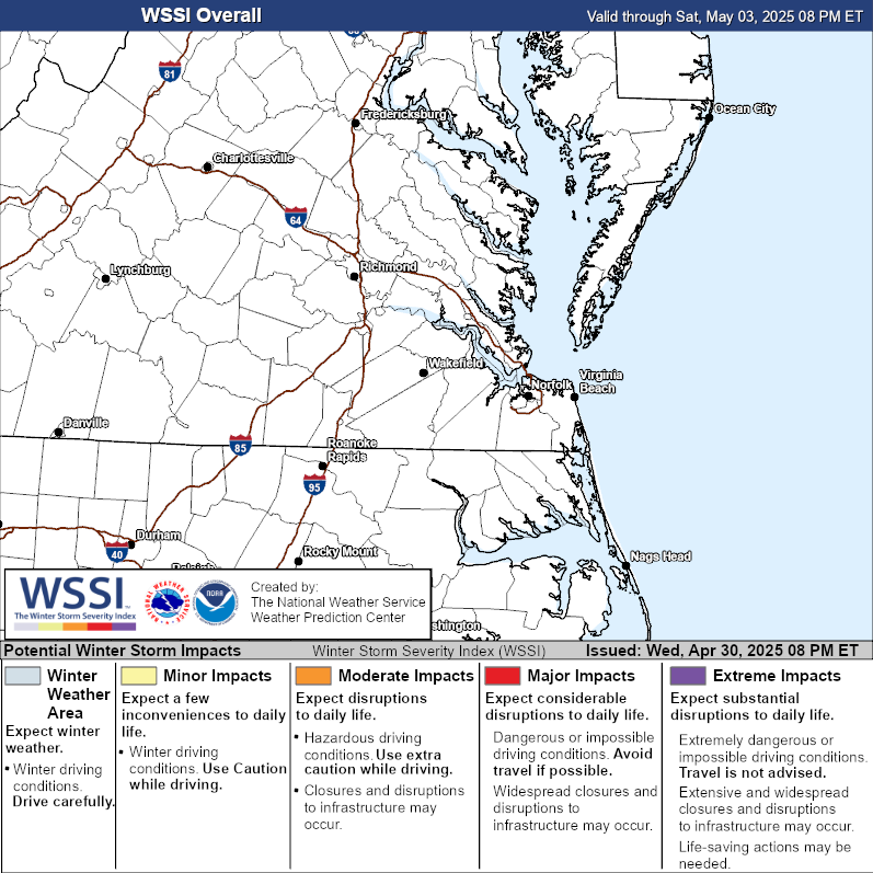 Winter Storm Severity Index