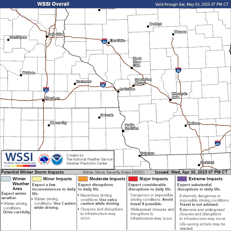 Winter Storm Severity Index