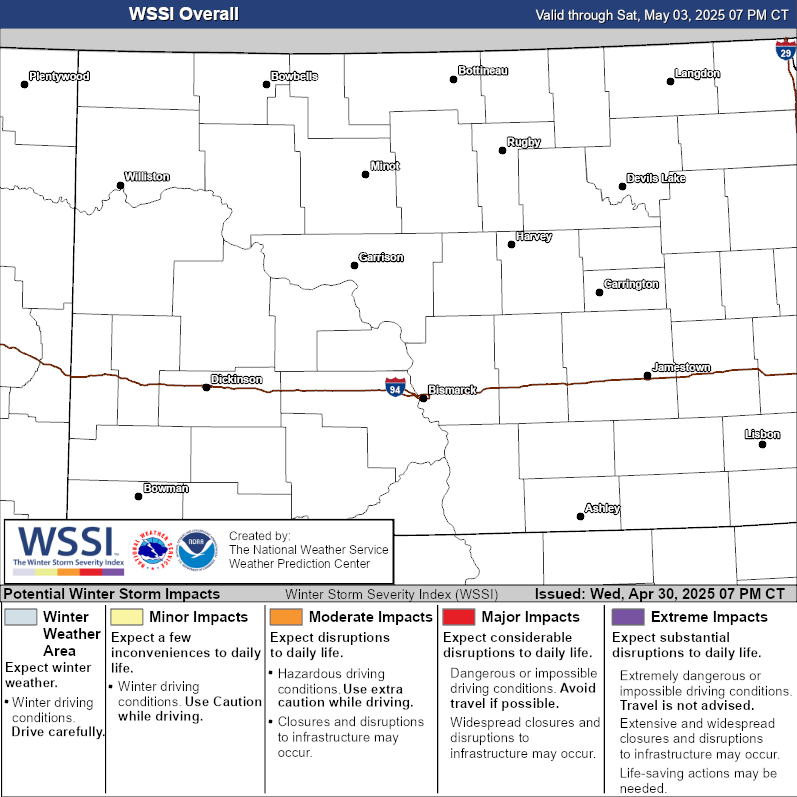 Winter Storm Severity Index