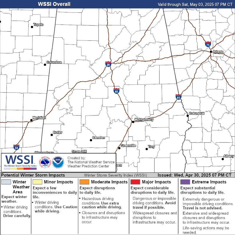 Winter Storm Severity Index