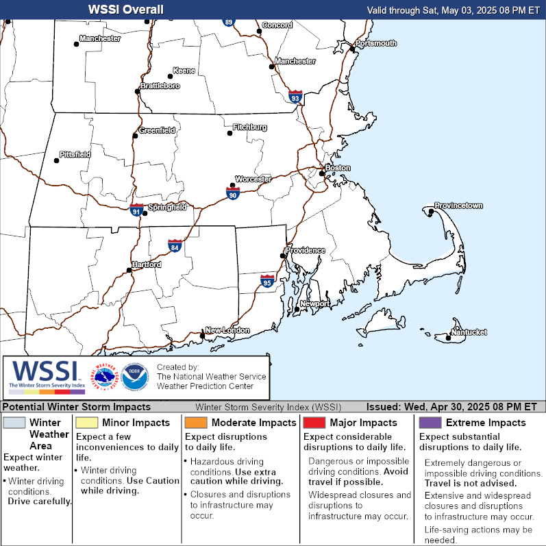 Winter Storm Severity Index