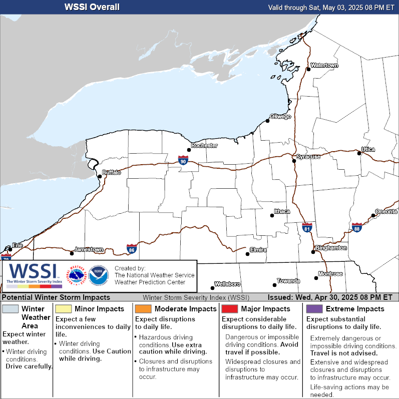 Winter Storm Severity Index