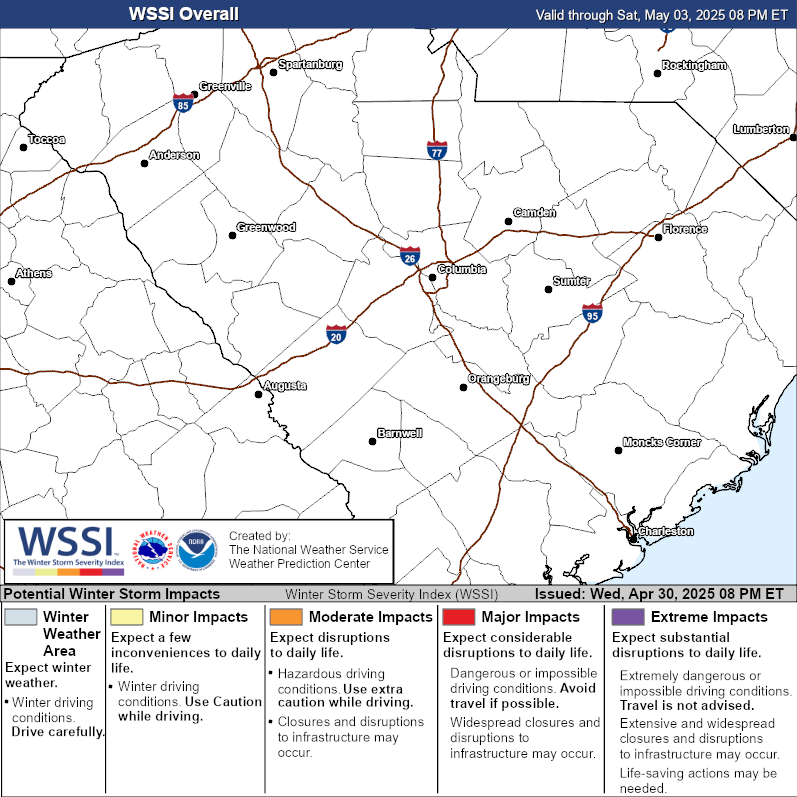 Winter Storm Severity Index