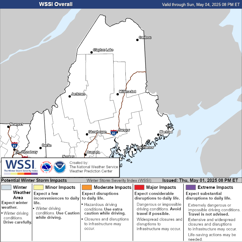 Winter Storm Severity Index