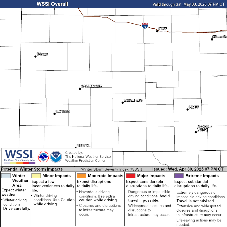 Winter Storm Severity Index