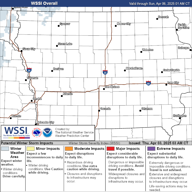 Winter Storm Severity Index