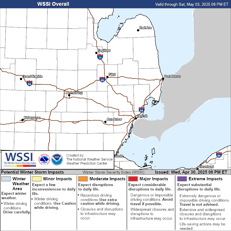 Winter Storm Severity Index