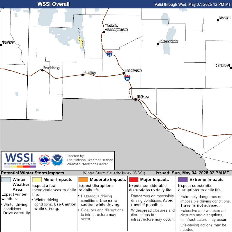 Winter Storm Severity Index