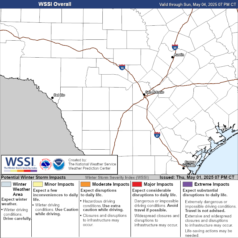 Winter Storm Severity Index