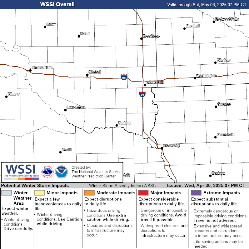 Winter Storm Severity Index