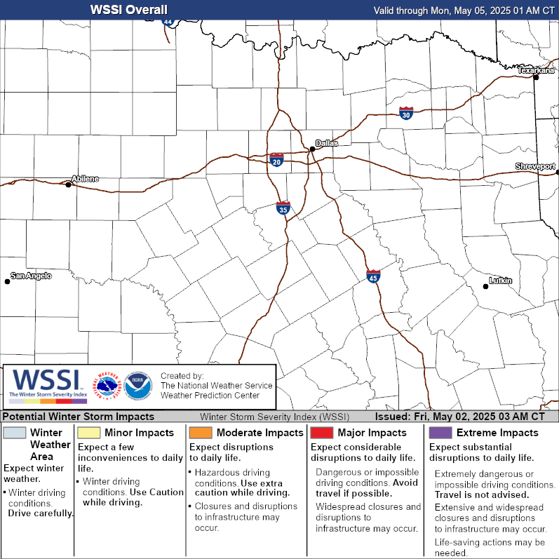 Winter Storm Severity Index