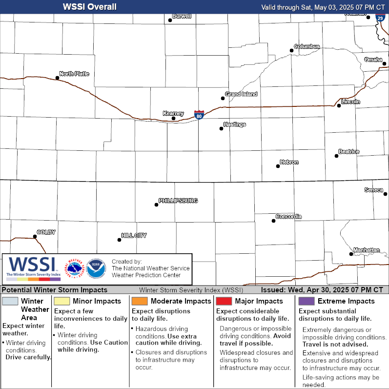 Winter Storm Severity Index