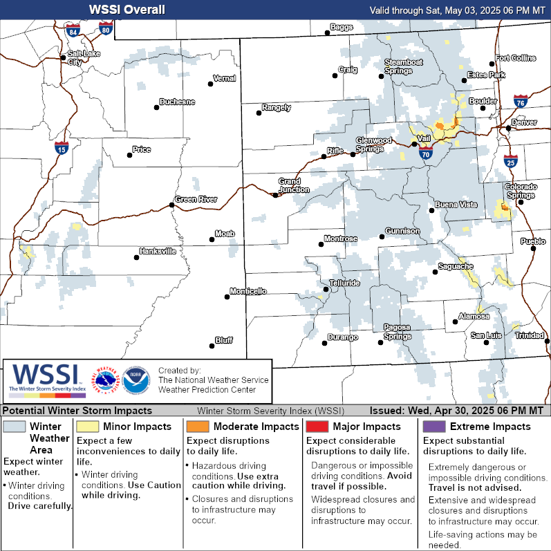 Winter Storm Severity Index