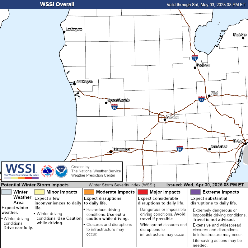 Winter Storm Severity Index