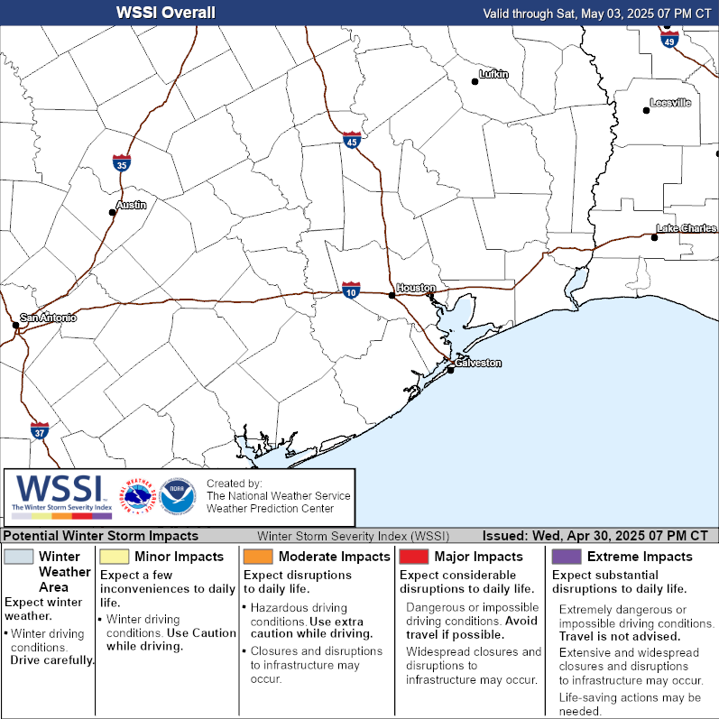 Winter Storm Severity Index