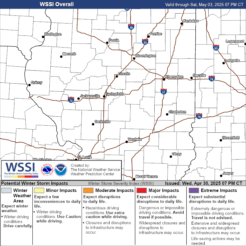 Winter Storm Severity Index