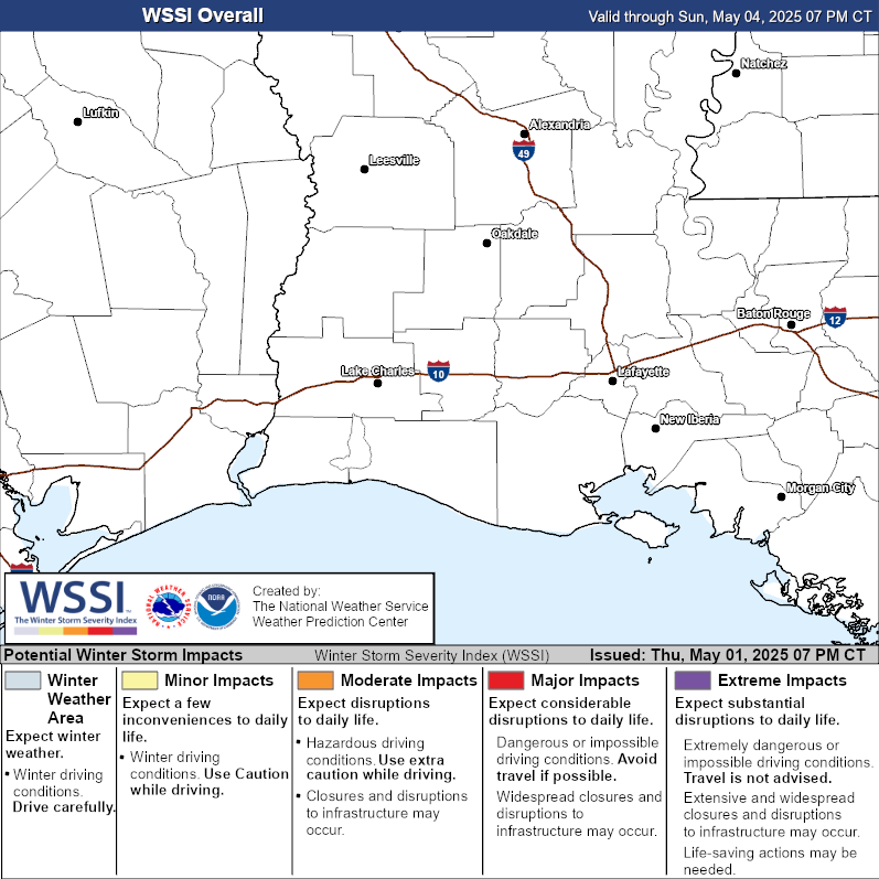 Winter Storm Severity Index