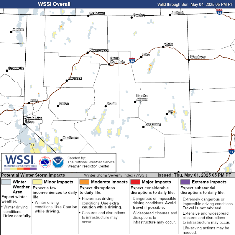 Winter Storm Severity Index