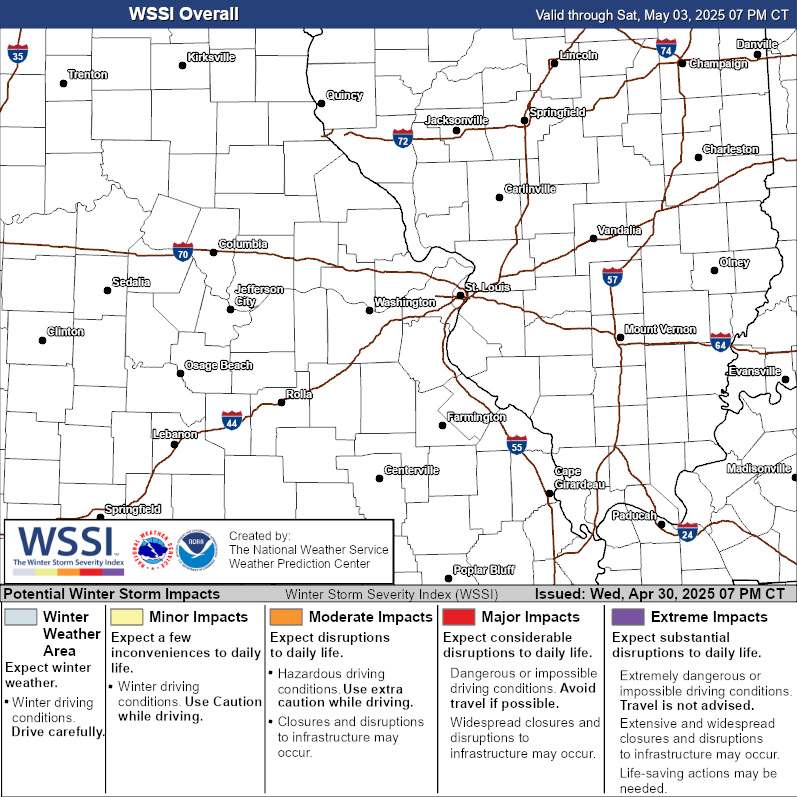 Winter Storm Severity Index