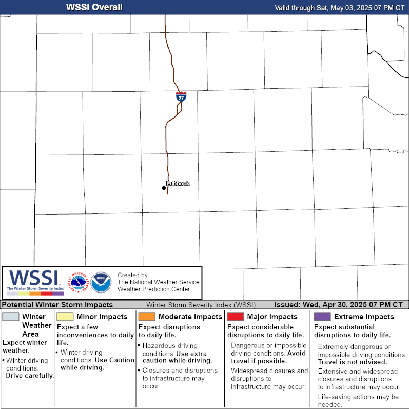 Winter Storm Severity Index