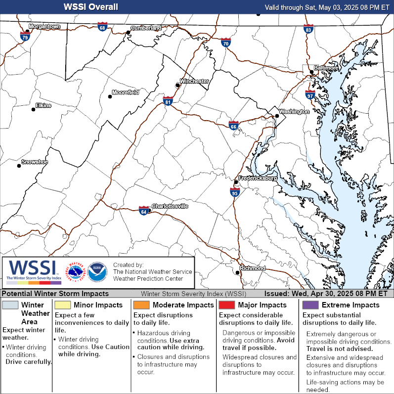 Winter Storm Severity Index