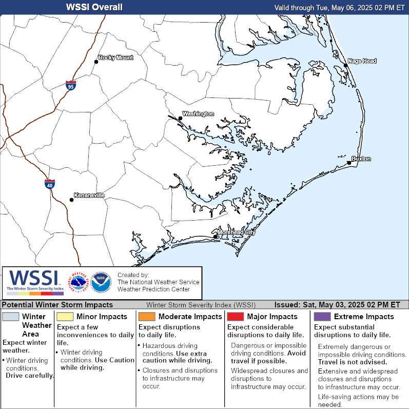 Winter Storm Severity Index