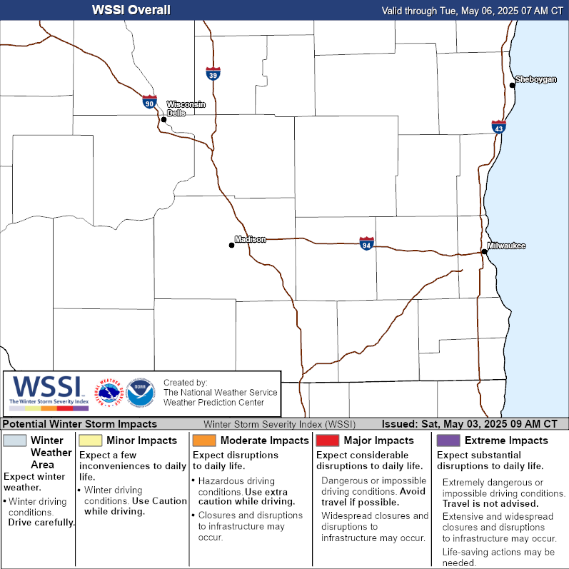 Winter Storm Severity Index