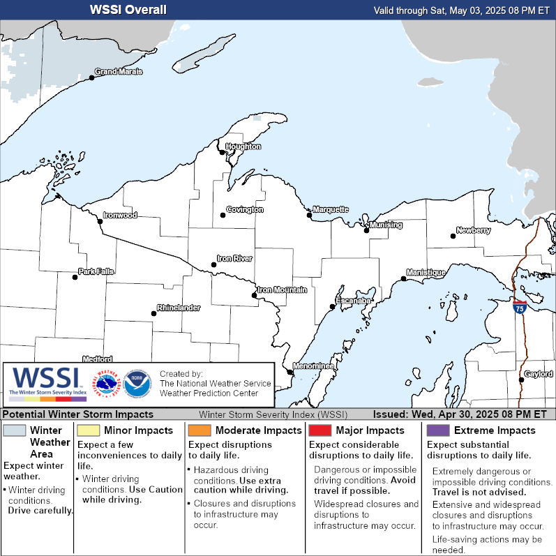 Winter Storm Severity Index