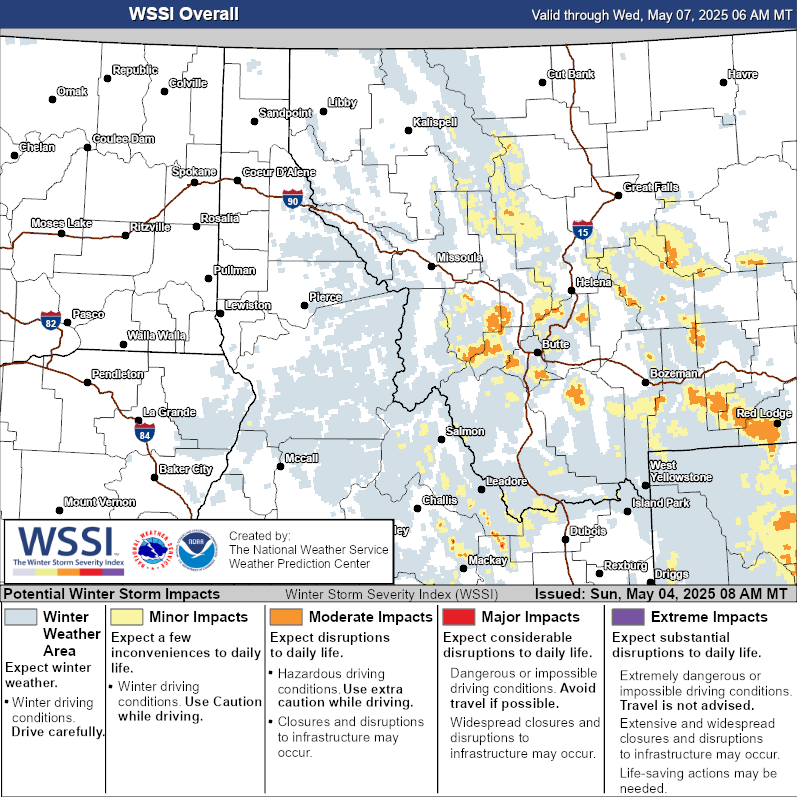 Winter Storm Severity Index