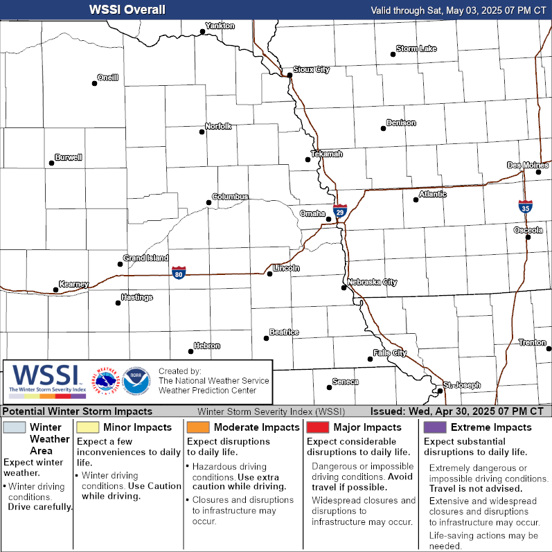 Winter Storm Severity Index