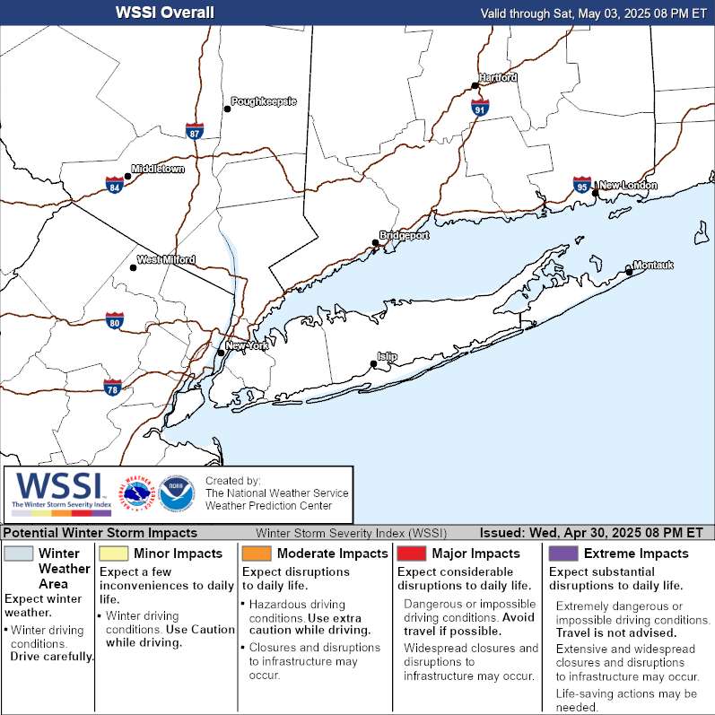 Winter Storm Severity Index