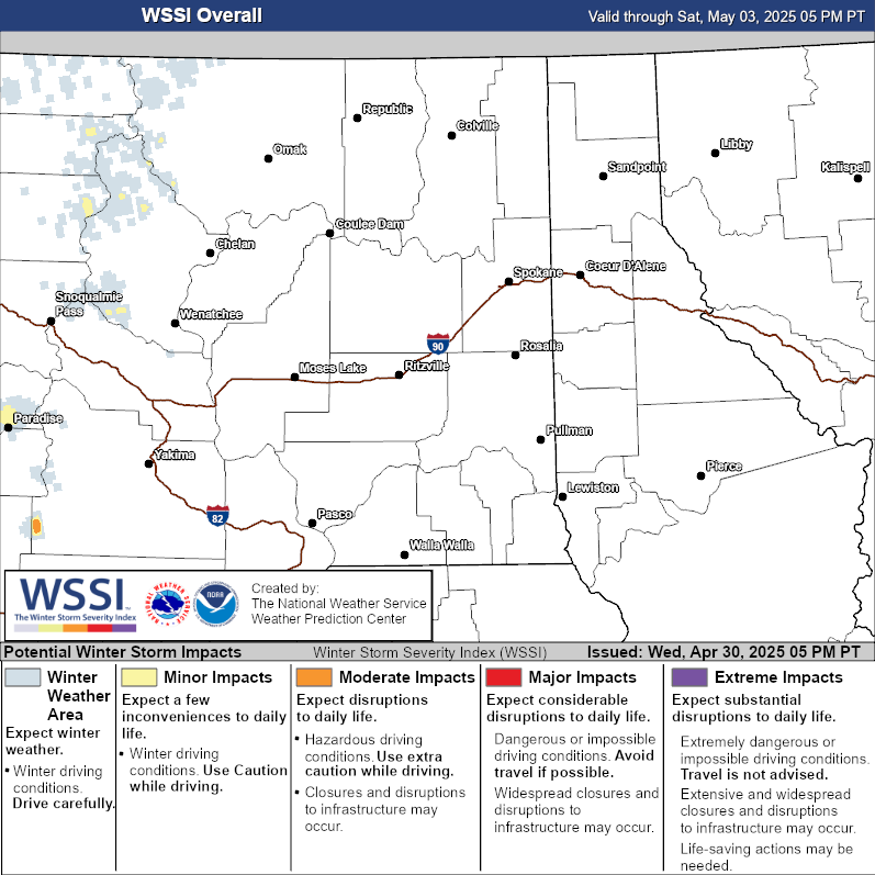 Winter Storm Severity Index