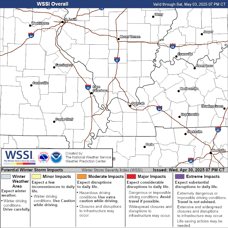 Winter Storm Severity Index